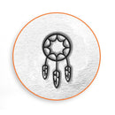 ImpressArt Metal Design Stamp,  6mm DREAM CATCHER  tol0258