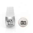 ImpressArt Metal Design Stamp,  6mm CAMERA  tol0259