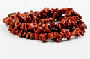 Sparkly GOLD SAND STONE Goldstone Gemstone Chips . 1 double strand . 35 inches ggs0021