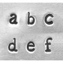 ImpressArt Metal Alphabet Letter Stamping Set,  3mm PREMIUM LOWERCASE NEWSPRINT Font for stainless steel, Lifetime Guarantee  tol0162