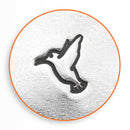 ImpressArt Metal Design Stamp,  6mm HUMMINGBIRD   tol0281