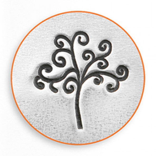 ImpressArt Metal Design Stamp,  6mm TREE OF LIFE   tol0452