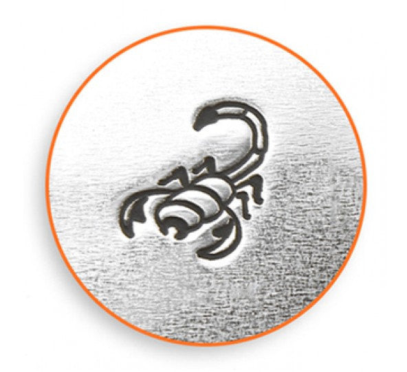 SCORPION ImpressArt Metal Design Stamp,  6mm, metal stamping, metalworking tools, tol0280