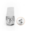 ImpressArt Metal Design Stamp,  6mm HUMMINGBIRD   tol0281