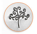 ImpressArt Metal Design Stamp,  Large 9.5mm TREE OF LIFE   tol0282