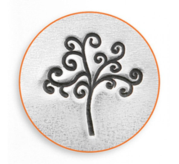 ImpressArt Metal Design Stamp,  6mm TREE OF LIFE   tol0452