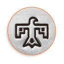 ImpressArt Metal Design Stamp,  6mm THUNDERBIRD Southwestern Theme Symbol  tol0265