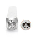 ImpressArt Metal Design Stamp,  6mm THUNDERBIRD Southwestern Theme Symbol  tol0265