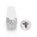 ImpressArt Metal Design Stamp,  6mm MEDICAL SYMBOL  tol0020