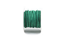 70 feet Spool of Faux Suede Lacing Cord, EMERALD GREEN 3mm x 1.5mm   cor0044