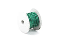 70 feet Spool of Faux Suede Lacing Cord, EMERALD GREEN 3mm x 1.5mm   cor0044