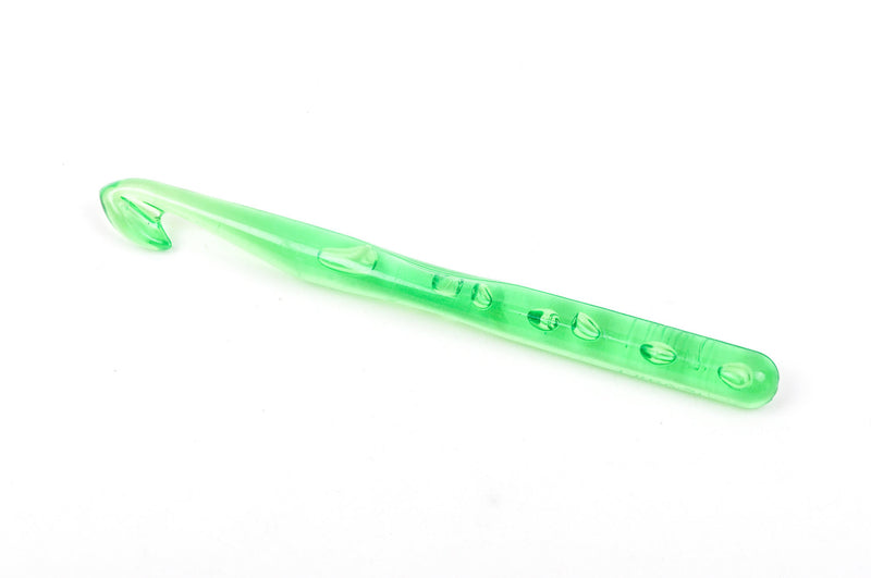 Bubble ACRYLIC Crochet Hook, size P, 12mm diameter, (size 16), color may vary,  tol0289