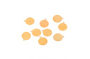 10 pcs CIRCLE TAG Shape BRASS Metal Stamping Blanks Charms 3/8" (9mm) 24 gauge  msb0286