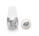 ImpressArt Metal Design Stamp,  6mm Fancy AND Symbol tol0298
