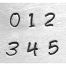 ImpressArt Metal Stamping Set,  3mm BASIC BRIDGETTE NUMBERS tol0302