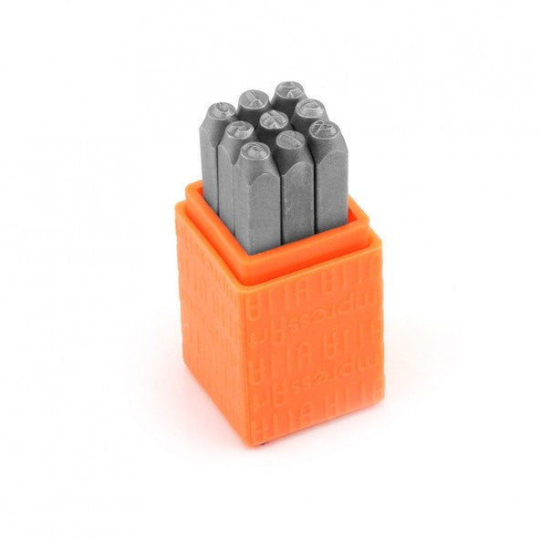 ImpressArt Metal Stamping Set, 3mm BASIC BRIDGETTE NUMBERS tol0302