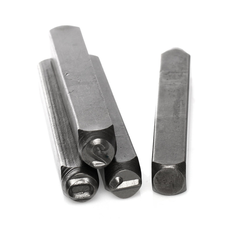 6mm Economy SANS SERIF NUMBERS Metal Stamping Set,  6mm (1/4") tol0333