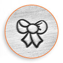 ImpressArt Metal Design Stamp, 6mm RIBBON BOW   tol0167
