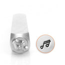 ImpressArt Metal Design Stamp,  6mm MUSIC NOTE tol0336