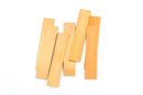 10 Brass Metal Stamping Blanks Charms 1/4" x 1-1/4" RECTANGLE STRIP TAGS 24 gauge  msb0259