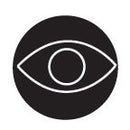 EVIL EYE Metal Stamp, Eurotool Elite Design Stamp,  5mm   tol0361