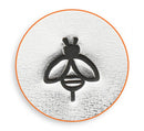 ImpressArt Metal Design Stamp,  6mm BUMBLEBEE Bumble Bee tol0375