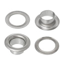500 SILVER TONE Eyelets for Scrapbooking, mixed colors 8x3mm  fin0443