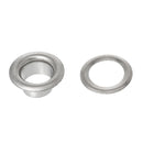 500 SILVER TONE Eyelets for Scrapbooking, mixed colors 8x3mm  fin0443