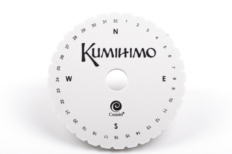 6" KUMIHIMO DISC for jewelry braiding includes full instructions with photos tol0389