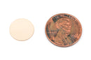 1 Gold Filled CIRCLE Disc Metal Stamping Blanks, 14k, double clad, 22 gauge, 1/2" diameter (12.7mm) pmg0008