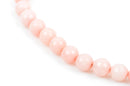 10mm Round Faceted PALE PEACH JADE Gemstone Beads, full strand gjd0112