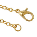 One Dozen (12) Gold Plated Lobster Clasp Cable Link Chain Necklaces 4mm x 2.3mm, 16" long  fch0391