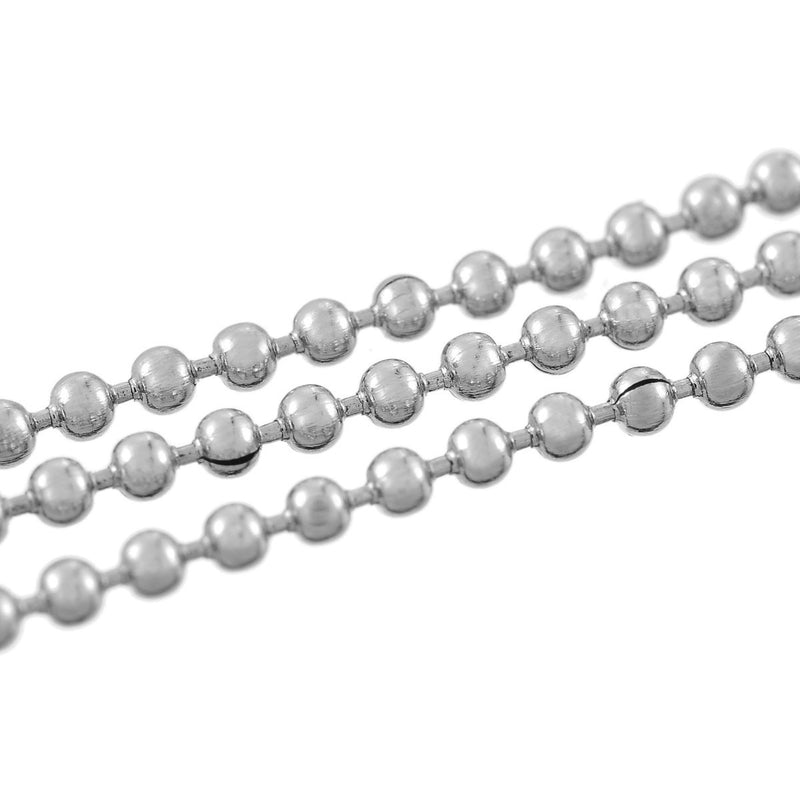 2 meters Stainless Steel Ball Chain, 1.5mm Bead Chain, fch0290