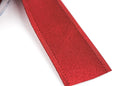1" inch wide MAROON RED Double Faced Satin Ribbon with Grosgrain Edge 2 yards (6 feet)  rib0099