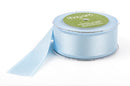 1-1/2" inch wide BABY BLUE Double Faced Satin Ribbon with Grosgrain Edge 2 yards (6 feet)  rib0109