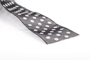 1-1/2" inch wide BLACK Ribbon Sheer Organza with White Polka Dots, 2 yards (6 feet)  rib0117