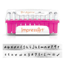 ImpressArt Metal Alphabet Letter Stamping Set,  3mm LOWERCASE BRIDGETTE Font tol0251