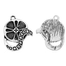 5 FILM REEL Charms, Silver Tone Metal Pendants . Movie Theater Charms chs2020