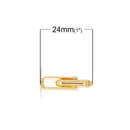 10 Gold Plated CUFF LINKS Blanks, CUFFLINKS with 15mm Pad  fin0445