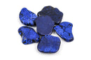 Royal Blue HOWLITE Slab Shape Gemstone Beads, magnesite, about 3/4" to 1-1/2" full strand, about 14-16 beads, how0515