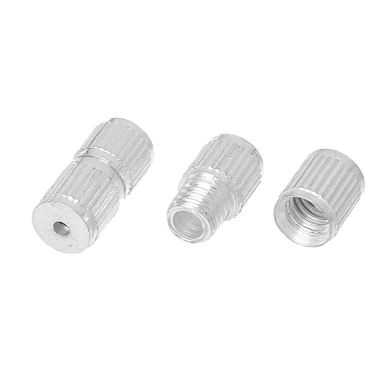 50 Silver Plated Barrel Screw Clasps, copper base, 7x3mm fcl0168