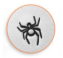 ImpressArt Metal Design Stamp,  6mm SPIDER, Halloween theme, gothic tol0414