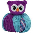 OWL Knitting Hat Kit, Beanie Hat Kit, includes yarn and plush stuffed owl, TOP THIS!™ knt0081