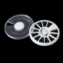 BLACK PEARL Acrylic Rhinestones in storage box, flat back cabochons, nail art, decoden, paper craft embellishment 1.5-4mm cry0102