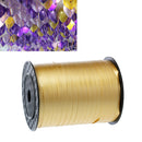 500 yards CURLING RIBBON Golden Yellow, Christmas ribbon, balloon ribbon, party streamer ribbon, 5mm wide, 1/4"  rib0127