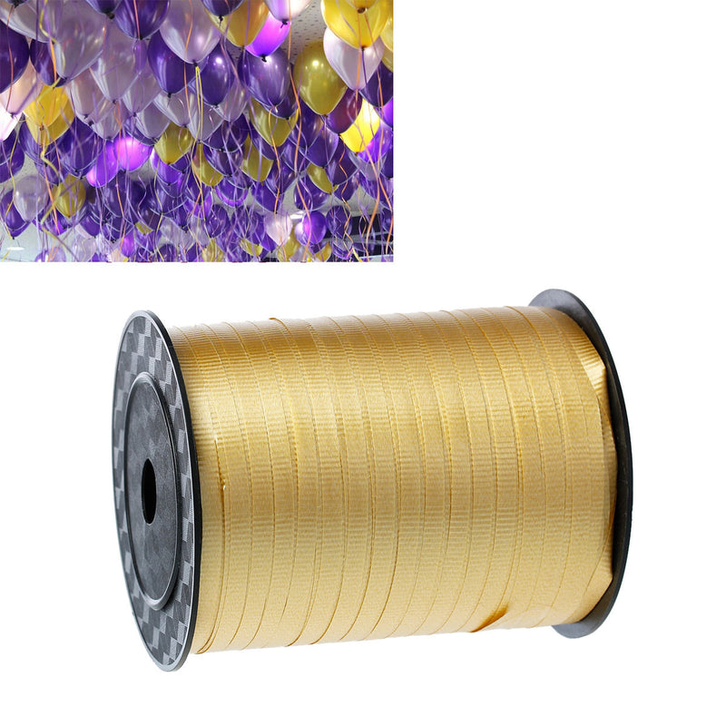 Yellow Curly Ribbon 500 yards CURLING RIBBON Golden Yellow, Christmas ribbon, balloon ribb