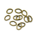 2000 OVAL Bronze Open Jump Rings 5mm x 4mm, 21 gauge wire,  jum0157b