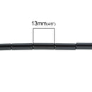13x4mm CYLINDER COLUMN Hematite Gemstone Beads, full strand  ghe0103