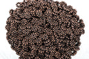 50 Copper Pewter DAISY Spacer Beads  6mm bme0366