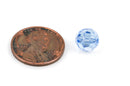 8mm Round Blue AB Faceted Glass Crystal Beads, 24 beads,  bgl1315